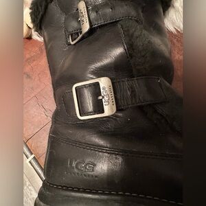 UGG leather fur